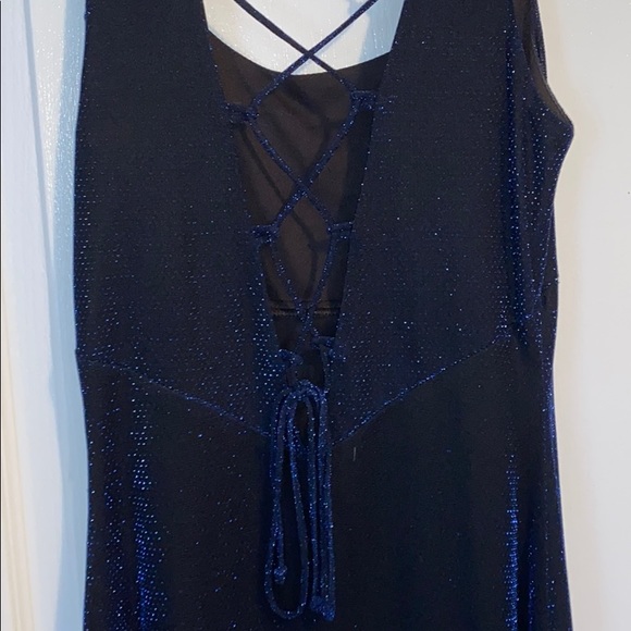 ๐โญ๏ธCorset-Backed Blue Gownโญ๏ธ๐ - Picture 5 of 6